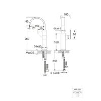 Steinberg Waschtisch Einhebelmischer Serie 135