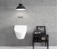 Globo Wand Urinal mit Deckel