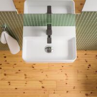 Treos Keramik Waschbecken mit Hahnloch