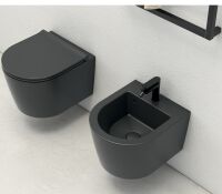 Globo Forty3 WC Sitz schwarz