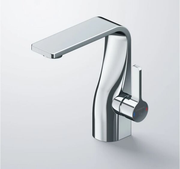 Steinberg 230 1000 2 Waschtisch-Einhebelmischer mit Ablaufgarnitur