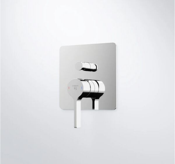 Steinberg 230 2103 3 Fertigmontageset für Wanne/Brause-Einhebelmischer mit automatischem Umsteller