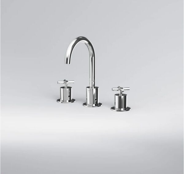 Steinberg 250 2000 3-Loch Waschtisch-Armatur; Ausladung 155 mm