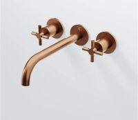 Steinberg 250 1902 3-Loch Waschtisch-Wand-Armatur