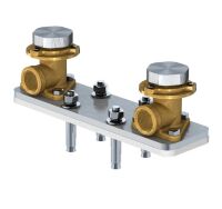 Steinberg 250 1162 Freistehende Wanne/Brause-Armatur, Ausladung 153 mm