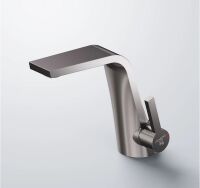 Steinberg 260 1000 1 Waschtisch-Einhebelmischer mit Ablaufgarnitur, Ausladung 158 mm