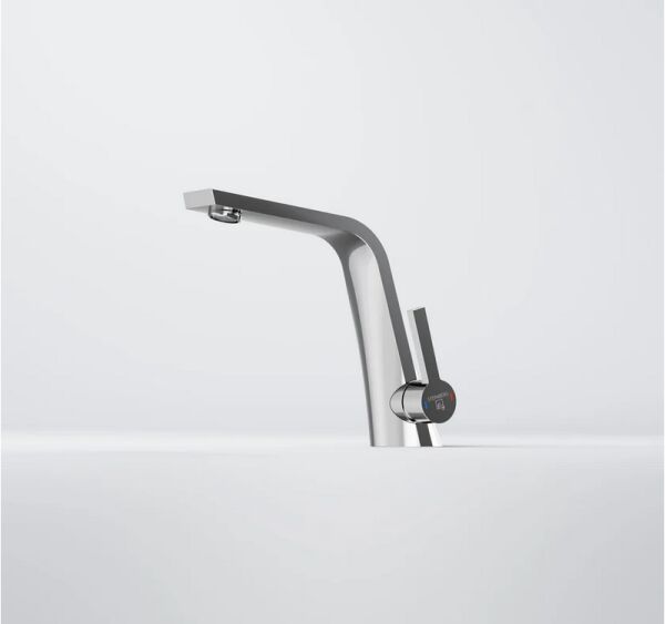 Steinberg 260 1010 1 Waschtisch-Einhebelmischer ohne Ablaufgarnitur, Ausladung 158 mm