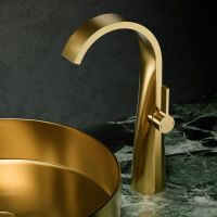 Steinberg 280 1700 Waschtisch-Einhebelmischer, ohne Ablaufgarnitur, Ausladung 155 mm
