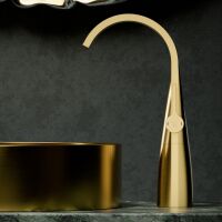 Steinberg 280 1700 Waschtisch-Einhebelmischer, ohne Ablaufgarnitur, Ausladung 155 mm