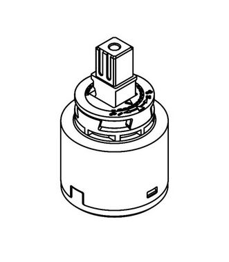Tres Absperr-Ventil Ø 35 mm.-9134591