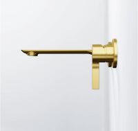 Steinberg Waschtisch Wand-Einhebelmischer mit Farbhülse