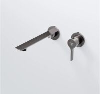 Steinberg Waschtisch Wand-Einhebelmischer mit Farbhülse