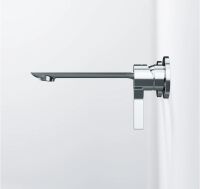 Steinberg Waschtisch Wand-Einhebelmischer mit Farbhülse