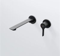 Steinberg Waschtisch Wand-Einhebelmischer mit Farbhülse