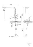 Steinberg 290 1010 Waschtisch Einhebelmischer