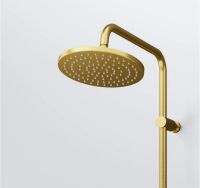 Steinberg 340 2721 Brauseset komplett mit Thermostatarmatur, mit Regenbrause (mit Easy Clean) und Handbrause