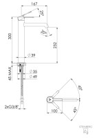 Steinberg 341 1700 Waschtisch-Einhebelmischer ohne Ablaufgarnitur