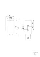 Steinberg 480 8000 Wand-Seifenspender