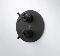 Steinberg 250 4133 3 Fertigmontageset für Unterputzthermostat mit 2-Wege-Umsteller