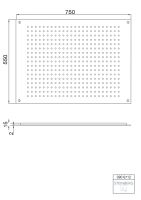 Steinberg 390 6712 Relax Rain Regenpaneel 550 mm x 750 mm