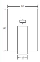 Treos Einhebelmischbatterie 175.01.2106