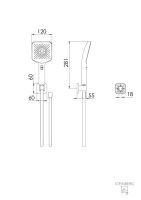 Steinberg 342 1626 Handbrausegarnitur