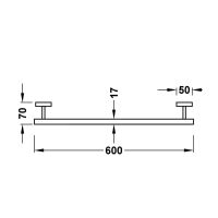 Tres Handtuchhalter
 10723603 mit 60cm
