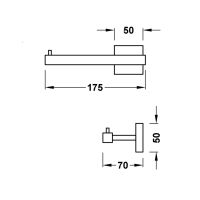 Tres Papierhalter ohne Deckel 10723606