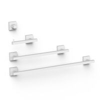 Tres Set bestehend aus 2 Handtuchhaltern + 1 Papierhalter ohne Deckel + 1 Haken-09598101