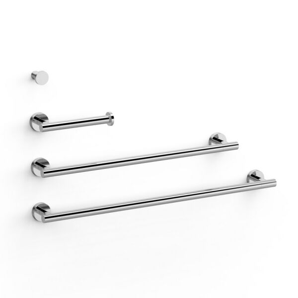 Tres Set bestehend aus 2 Handtuchhaltern + 1 Papierhalter ohne Deckel + 1 Haken-09598102