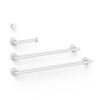 Tres Set bestehend aus 2 Handtuchhaltern + 1 Papierhalter ohne Deckel + 1 Haken-09598102