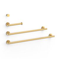 Tres Set bestehend aus 2 Handtuchhaltern + 1 Papierhalter ohne Deckel + 1 Haken-09598102