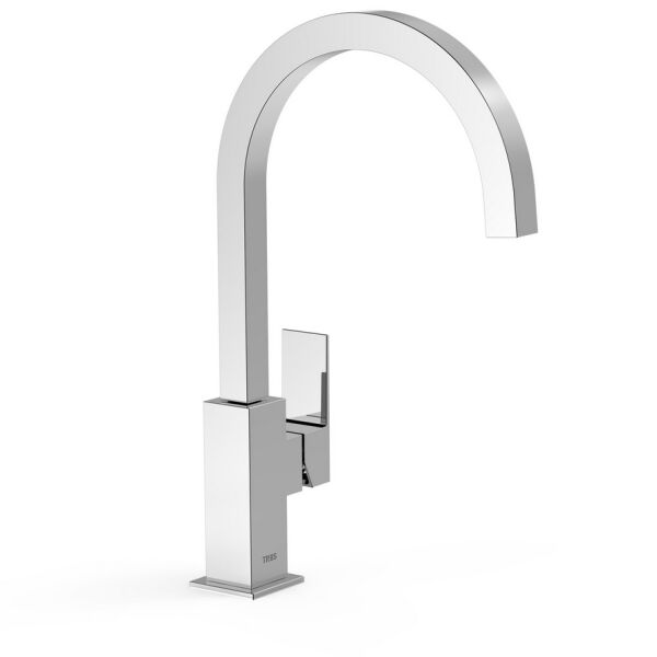 Tres CUADRO Einhebel-Waschtischmischer mit seitlichem Hebel. XL-106607