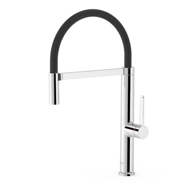 Tres KITCHENS Einhebelmischer mit flexiblem Auslauf für die Küche-23048701