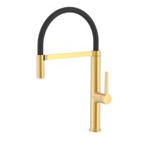 Tres KITCHENS Einhebelmischer mit flexiblem Auslauf für die Küche-23048701