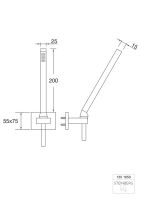 Steinberg 135 1650 Handbrausegarnitur