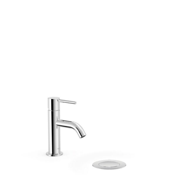 Tres STUDY Einhebel-Waschtischmischer mit Zugstangen-Ablaufgarnitur-26290301D