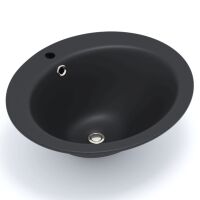 LAVABO A/S Gino 51 Einbauwaschtisch mit hahnloch und...