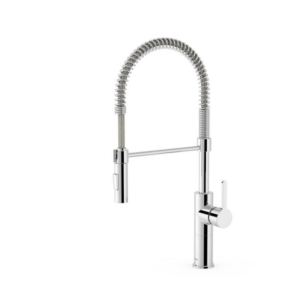 Tres KITCHENS Einhebelmischer mit abnehmbarem Auslauf und 2 Strahlarten für die Küche-03048501