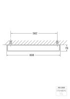 Steinberg 450 2600 Badetuchhalter 562 mm