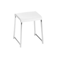 Avenarius Bad-/ Dusch-Hocker Sitzfl&auml;che wei&szlig;