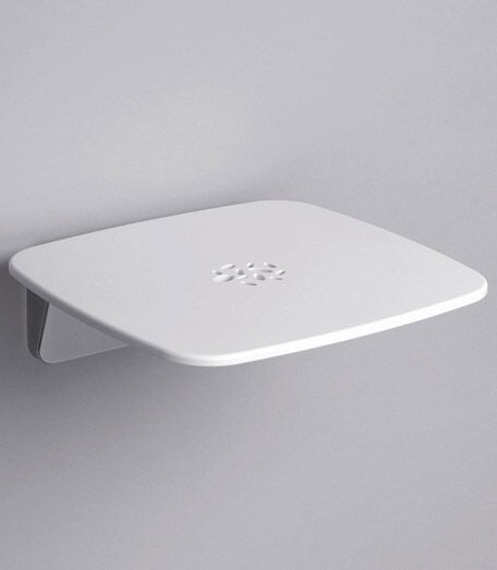 Provex Duschklappsitz Serie 300 chrom/weiß