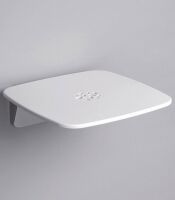 Provex Duschklappsitz Serie 300 chrom/wei&szlig;