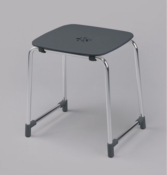 Provex Badhocker Serie 300, chrom/grau 3001 SH05 PM