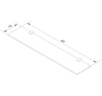 Fackelmann Glasablage 60 x 12 cm