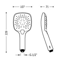 Tres Handbrause Aqua-push-29974906