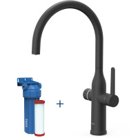 Tres KITCHENS Einhebel-Küchenarmatur mit 2 Strahlarten für Leitungs- und Filterwasser-23045301
