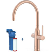 Tres KITCHENS Einhebel-Küchenarmatur mit 2 Strahlarten für Leitungs- und Filterwasser-23045301