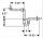 Geberit Waschtisch Raumsparsiphon 1 1/4 Zoll x 40