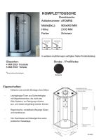 Schr&ouml;der Komplettdusche fast Runddusche 900x900 mm